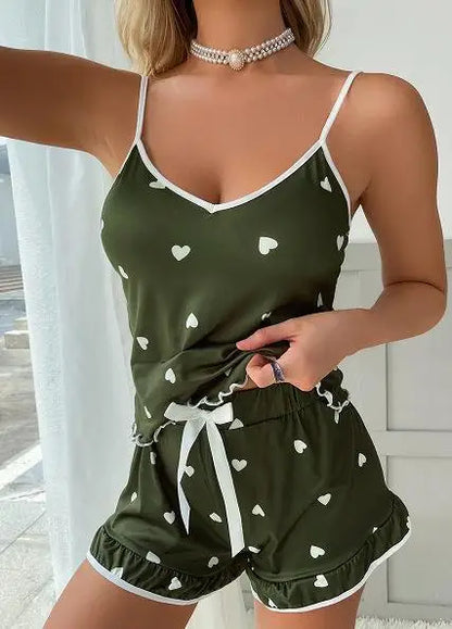 Summer Printed pajamas set