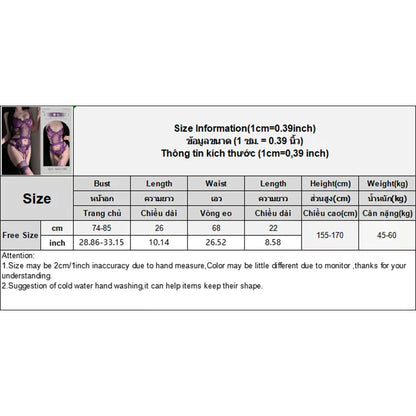 Complete Sexy Outfits G-String Thongs Lace Sex Costume With Stockings