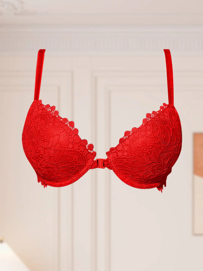 Valentine's Day Front-Closure Bra