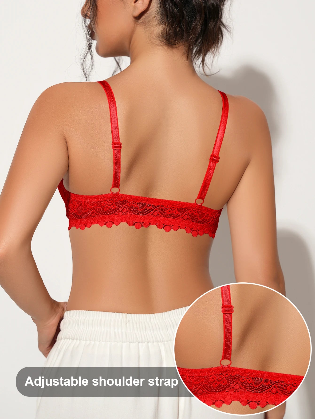 Valentine's Day Front-Closure Bra