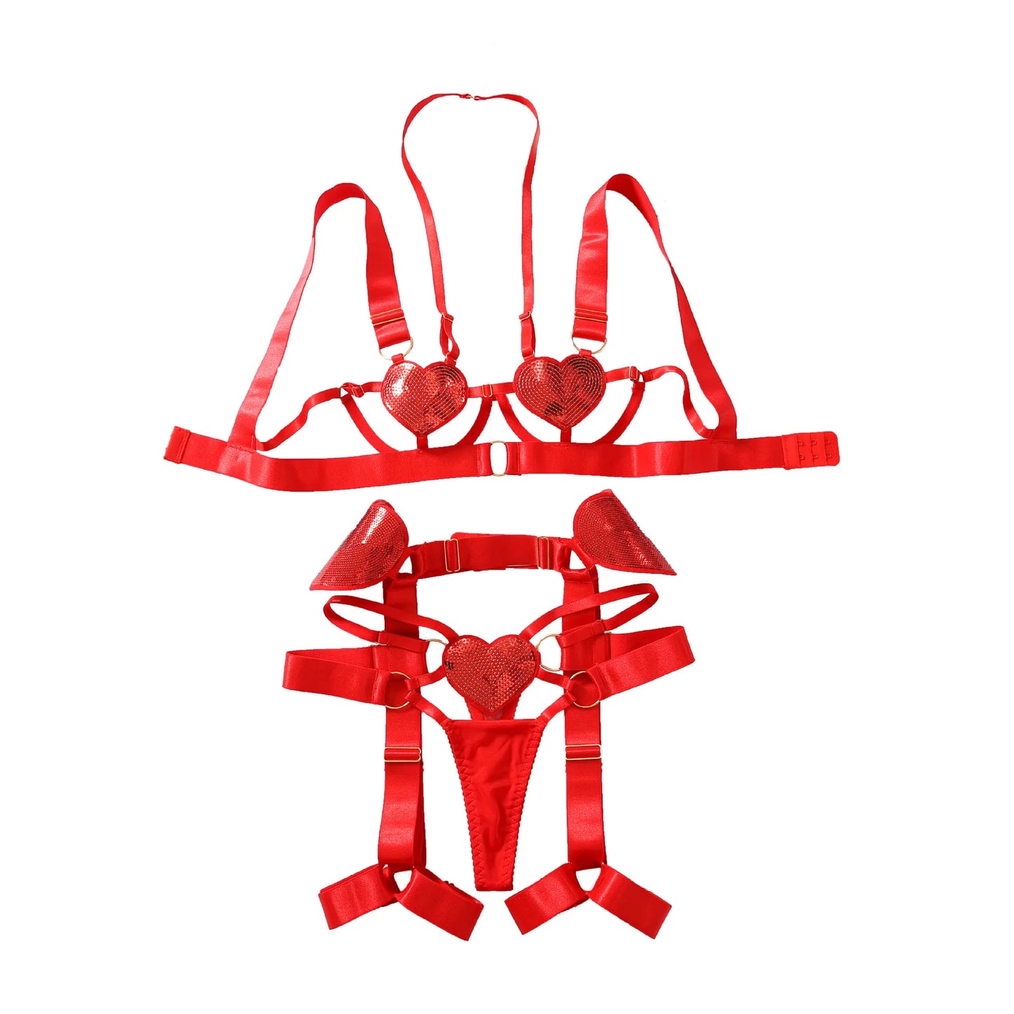 Sexy Valentine Lingerie Set